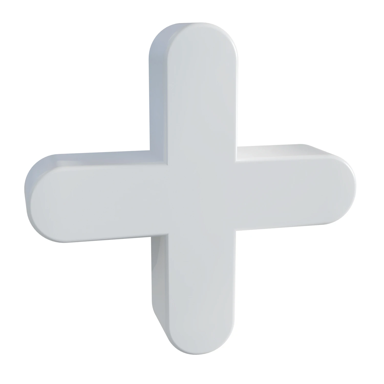 1/8 In. H X 1/8 In. W X 0.120 In. L Plastic Tile Spacer 500 Pk