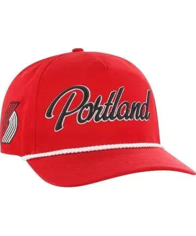 Portland Trail Blazers Men's Overhand Logo Hitch Adjustable Hat by '47