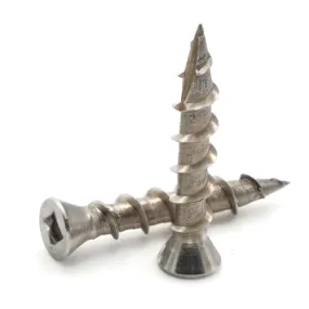 #7-8 Stainless Steel Square Drive Trim Head Deck Screws