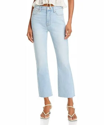 7 For All Mankind Tammy High Waist Slim Kick Jeans