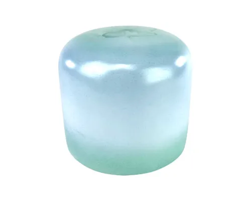 7" C Note 432Hz Perfect Pitch Emerald/Aquamarine Empyrean Fusion Crystal Singing Bowl Crystal Vibes #ca007cm30 11003016