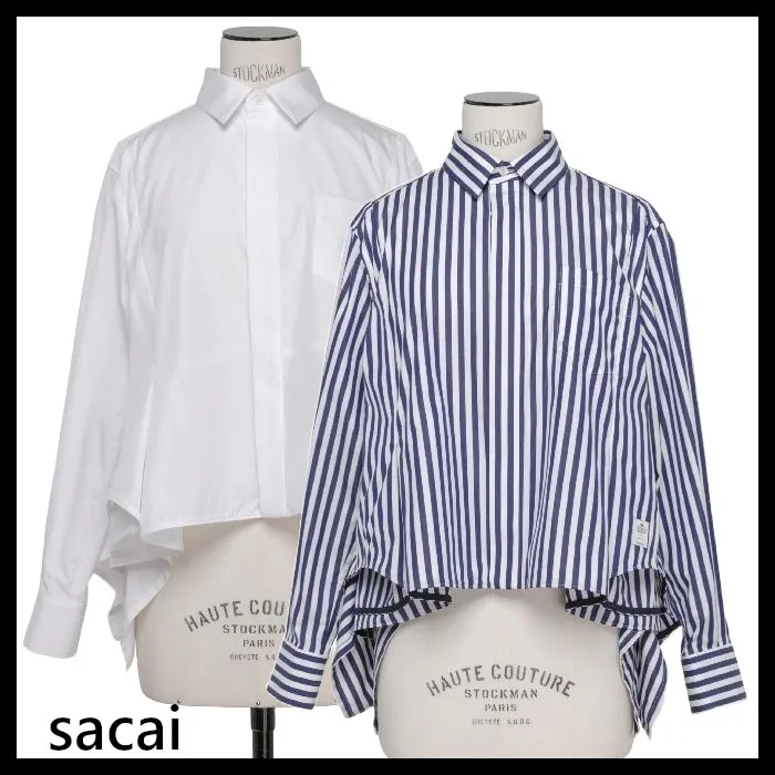 Striped Cotton Casual Long Sleeve Office Shirt