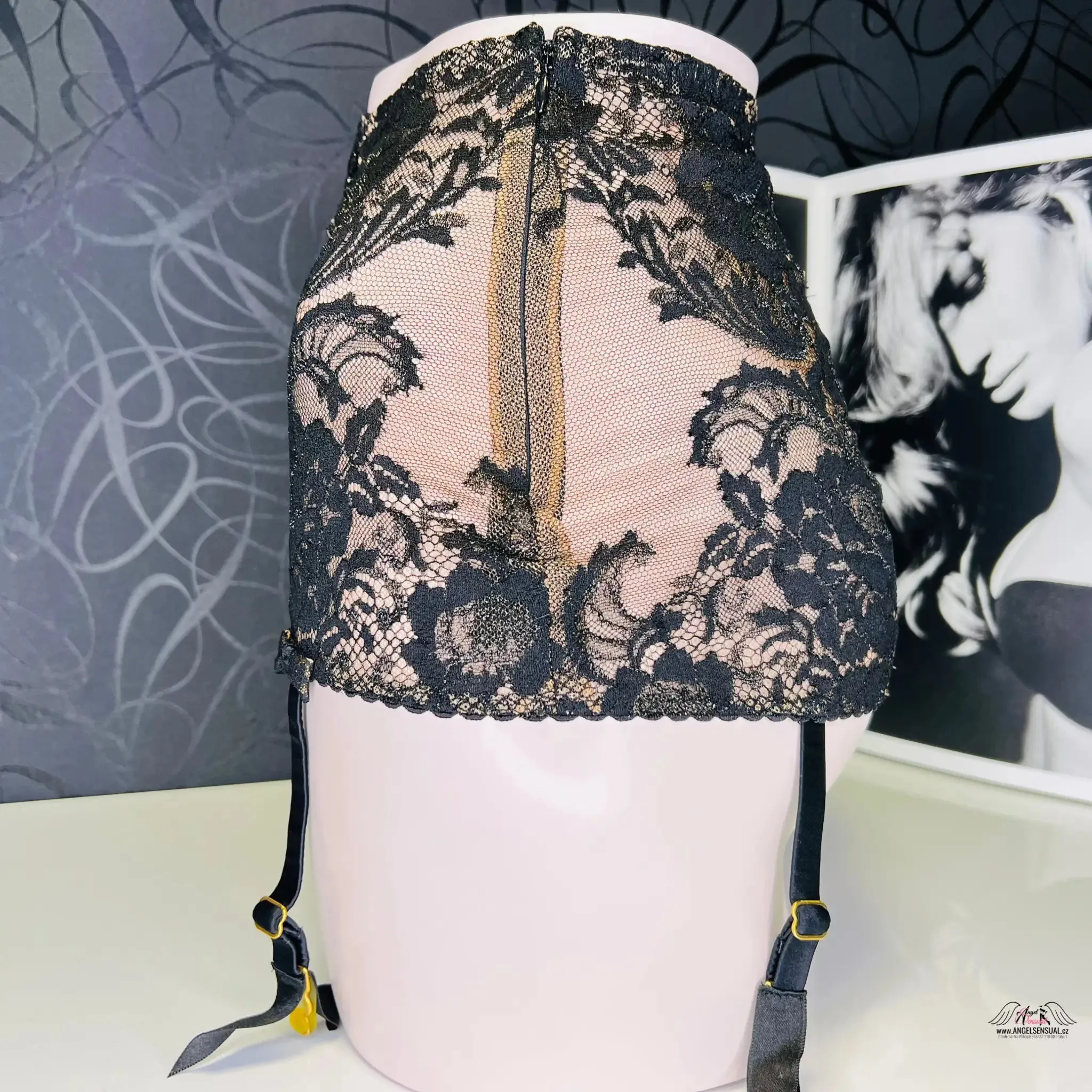 Adelia Roll on Garter Belt