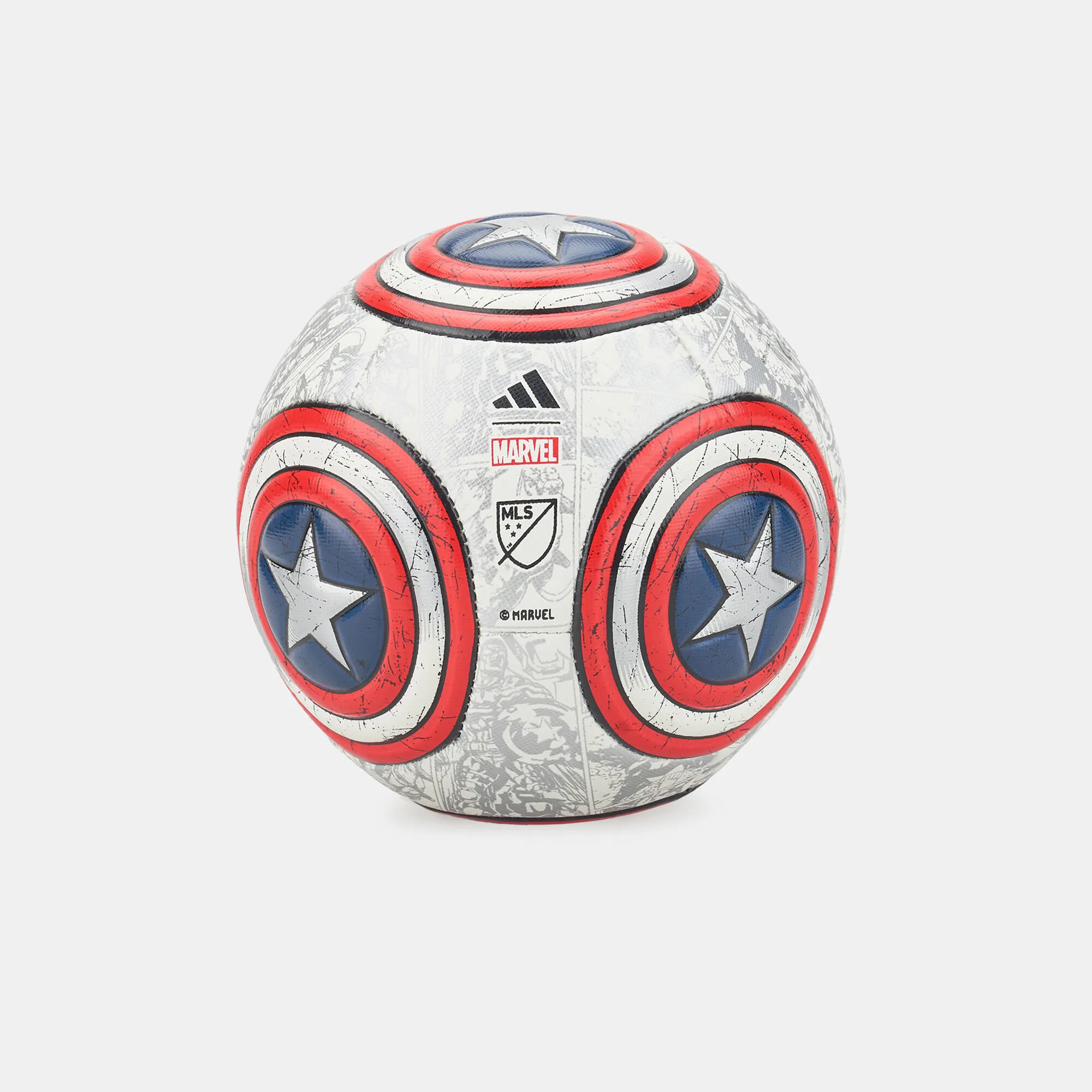 adidas Marvel MLS Captain America Mini Football