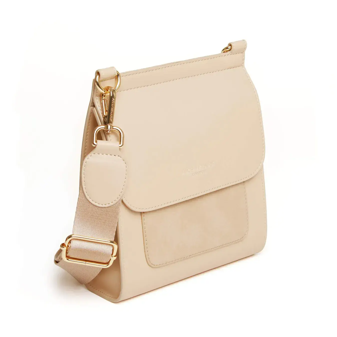 Alice Wheeler Seville Crossbody Pastel Sand Bag