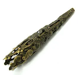 Classic Bronze Filigree Cone 8x41mm (Pack of 20)