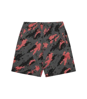 A/O Camo Print Shorts Grey