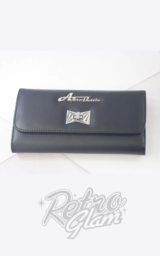 Matte Black Astro Bettie Wallet