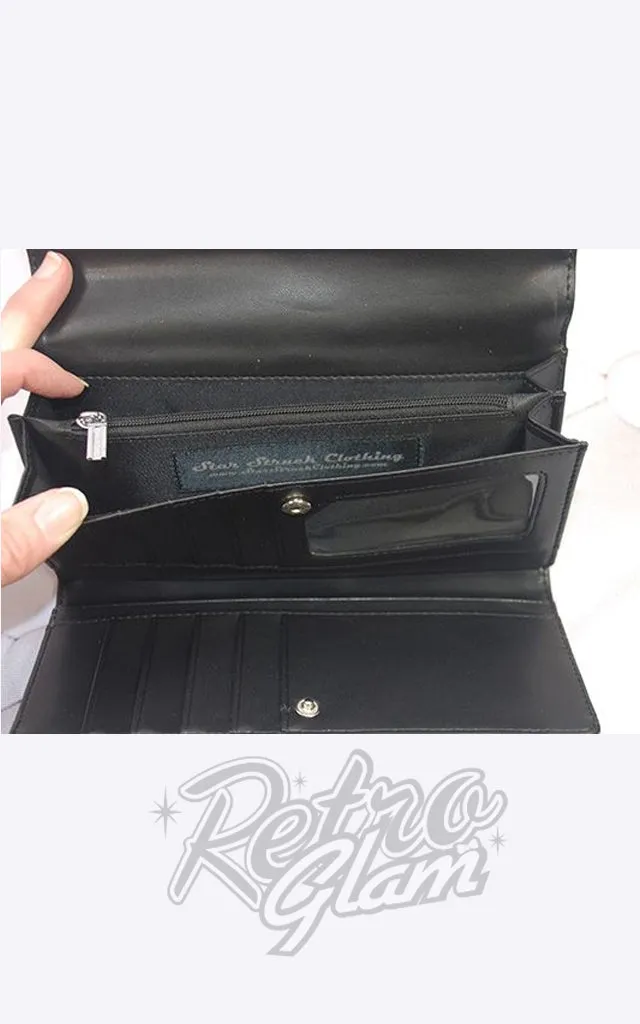 Matte Black Astro Bettie Wallet