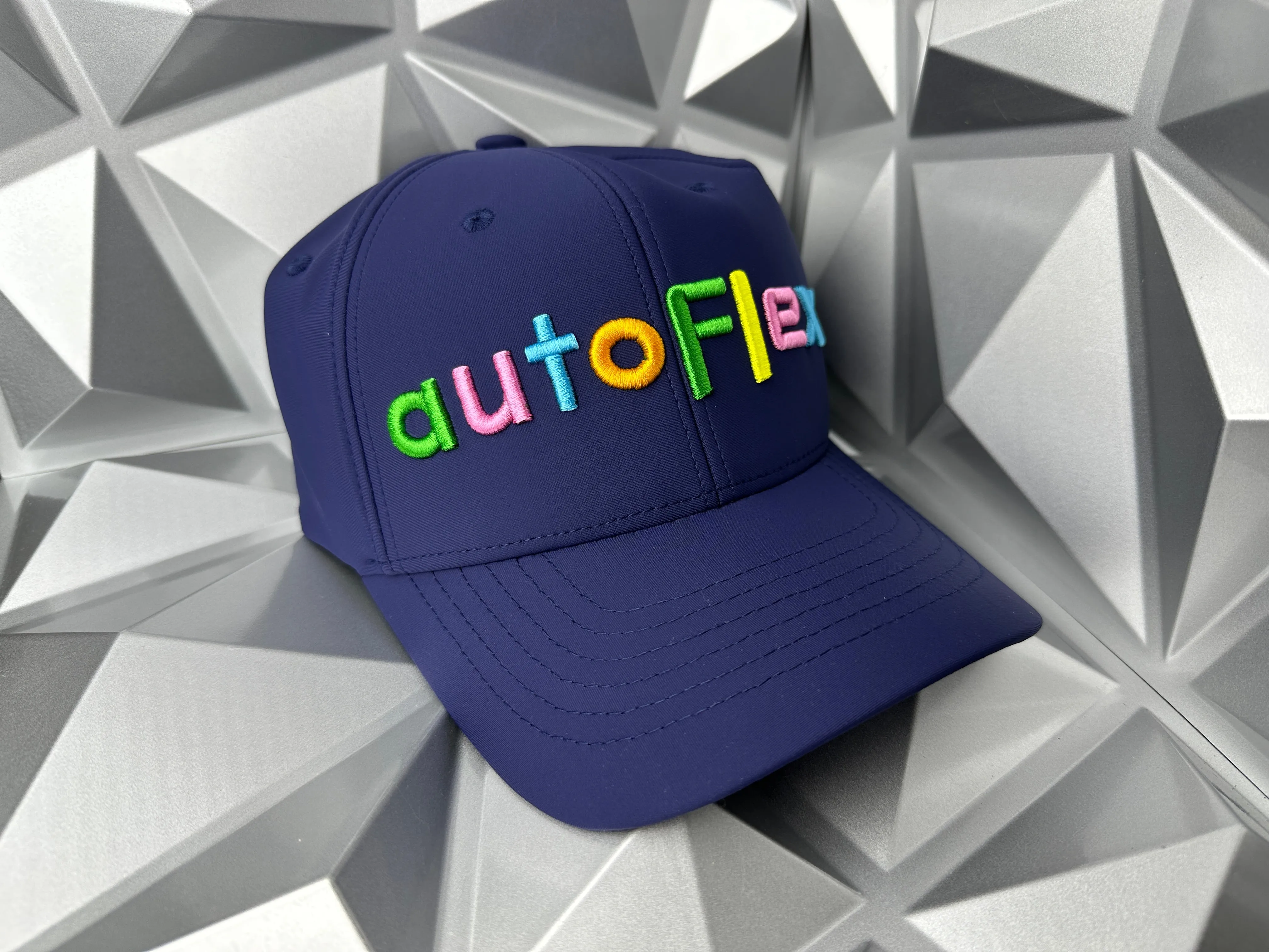 AutoFlex Navy or Pink Golf Caps