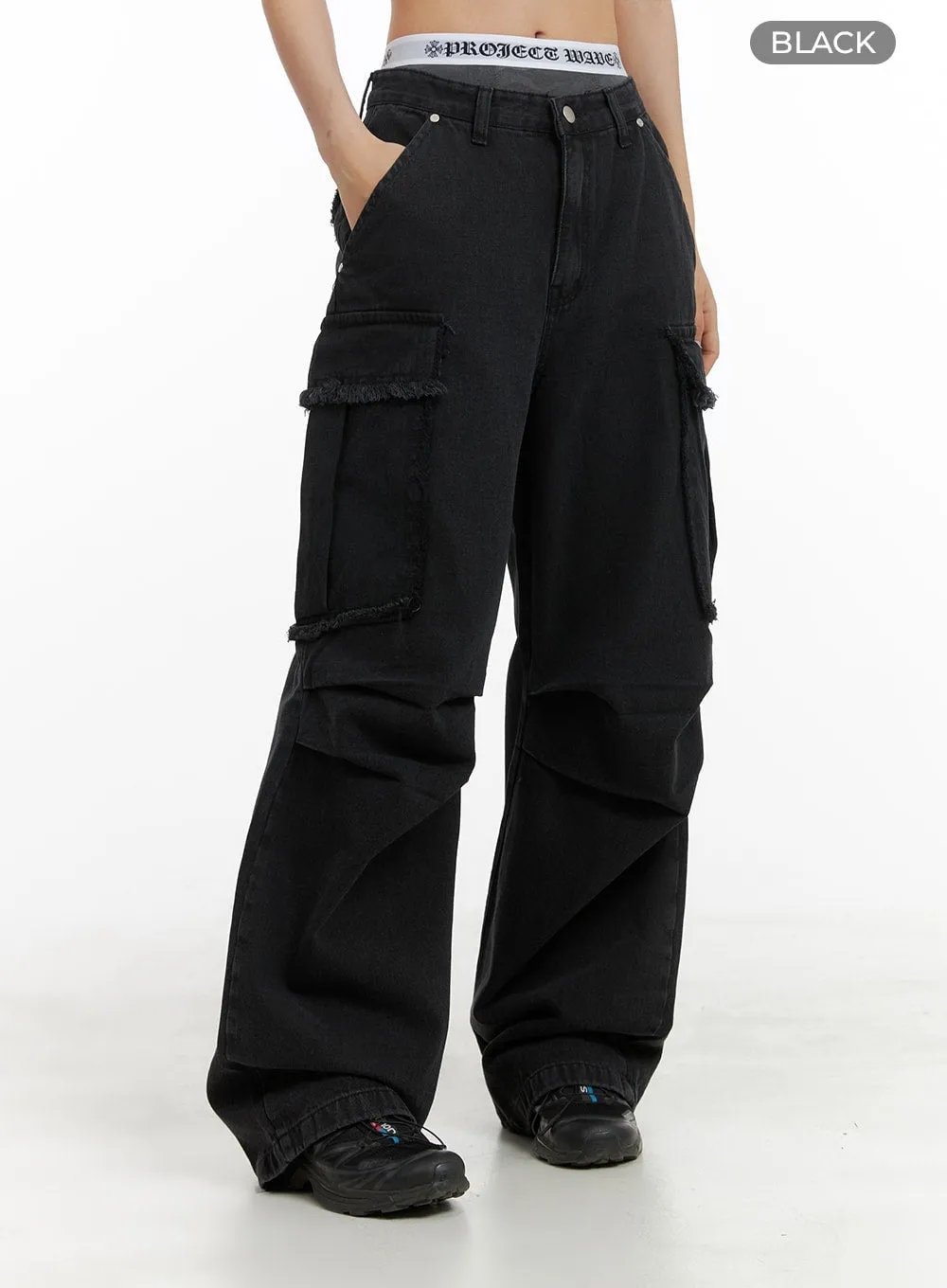 Baggy Cargo Jeans with Wide Fit