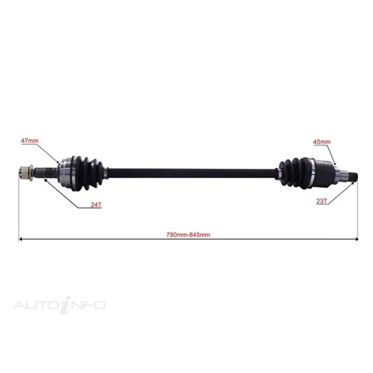 Bearing Wholesalers CV Shaft - B840