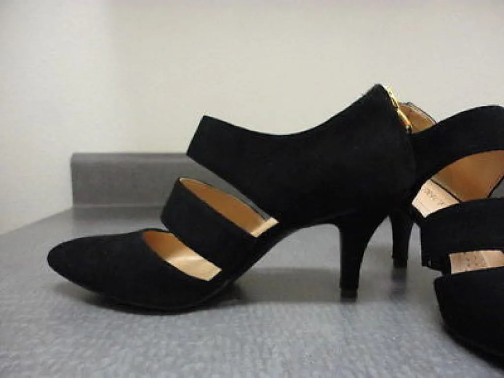 Black Suede Pumps •Black• by ELLEN TRACY