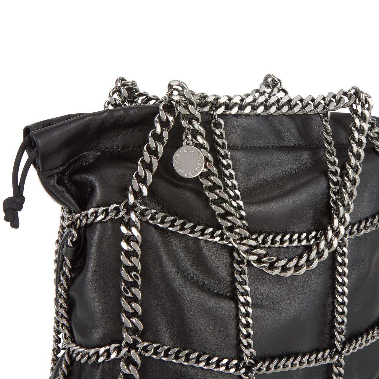 Black Brass Cage Mini Crossbody Bag