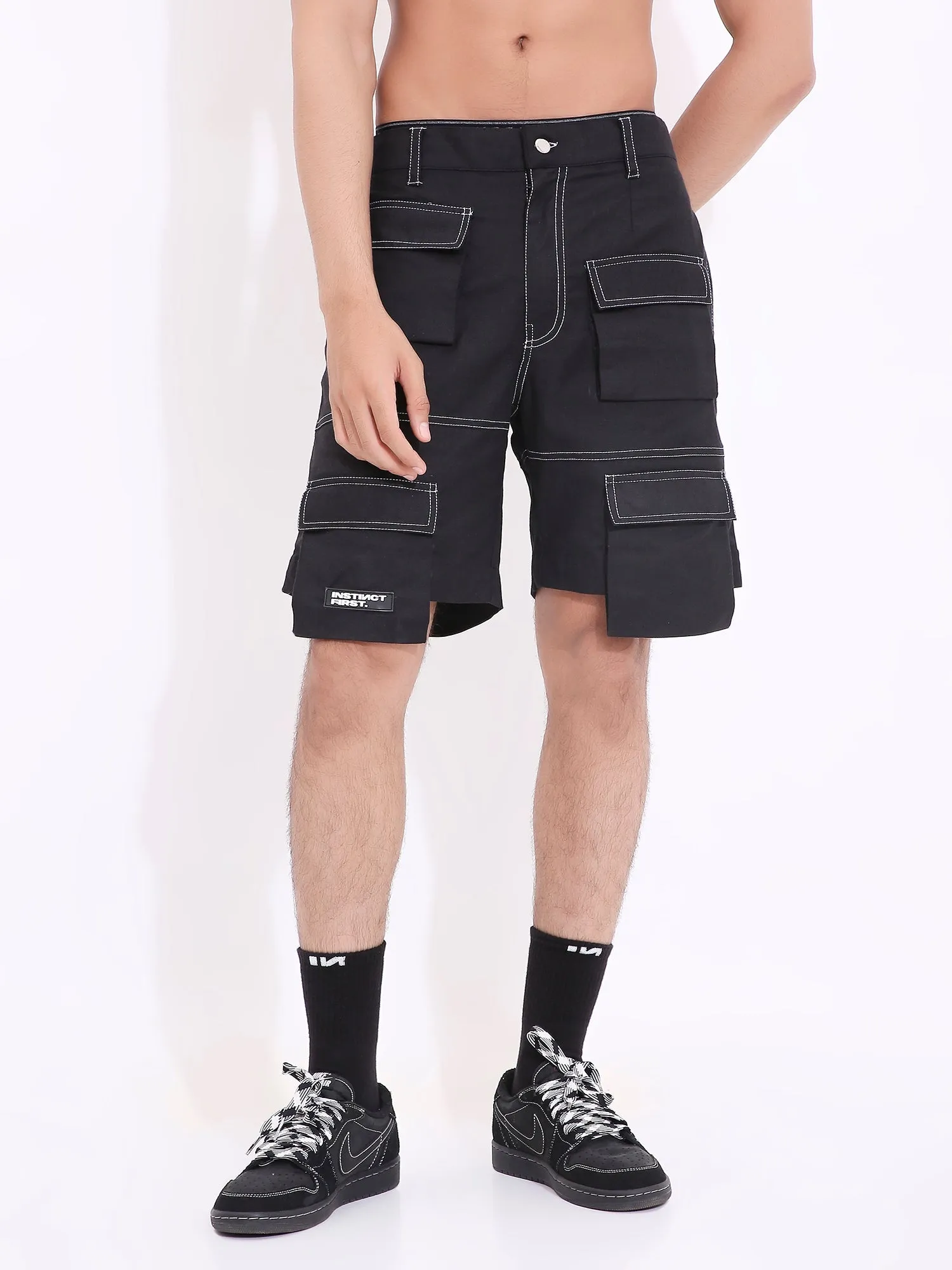 Black Institute Shorts