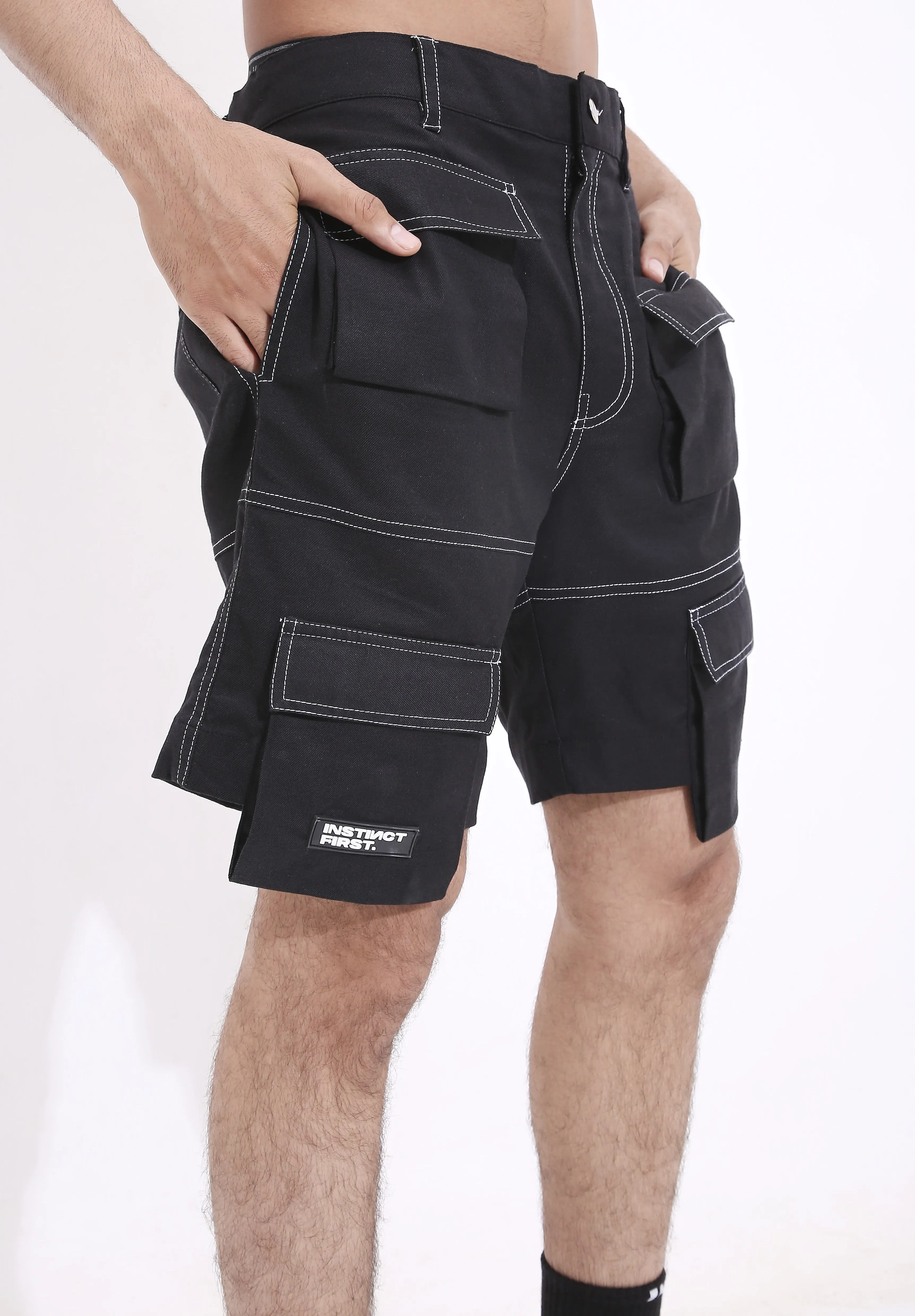 Black Institute Shorts