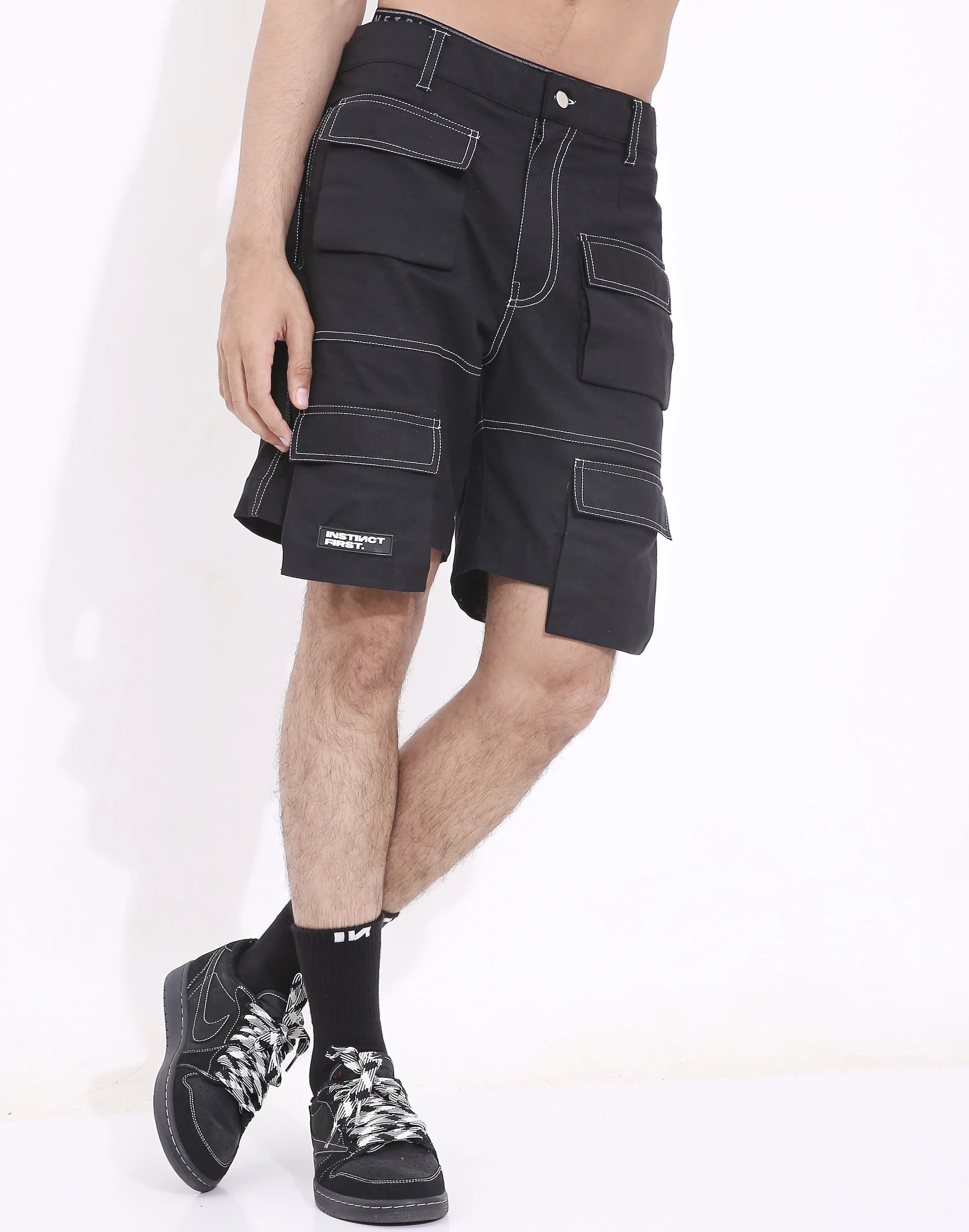 Black Institute Shorts