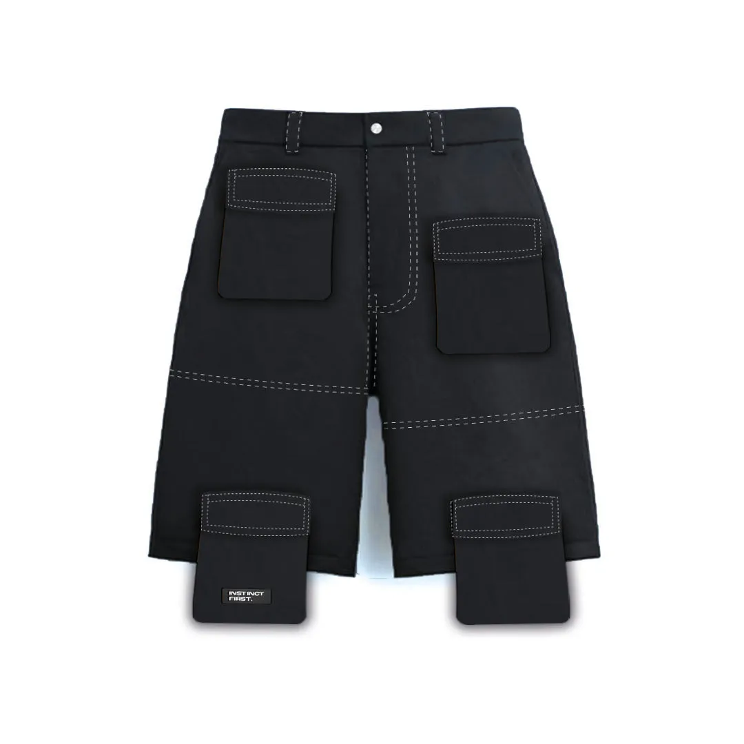 Black Institute Shorts