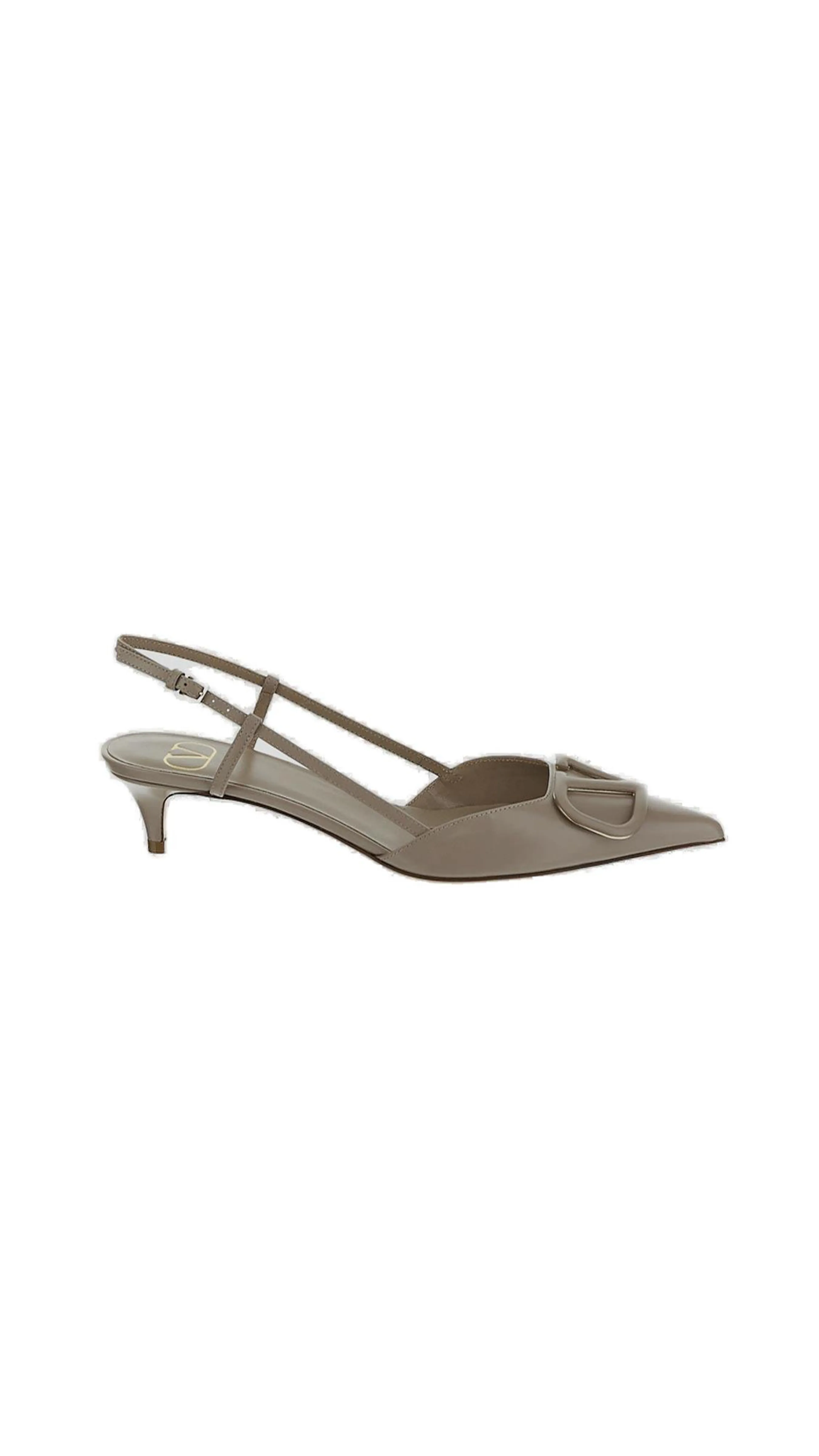 Poudre VLogo Slingback Pumps