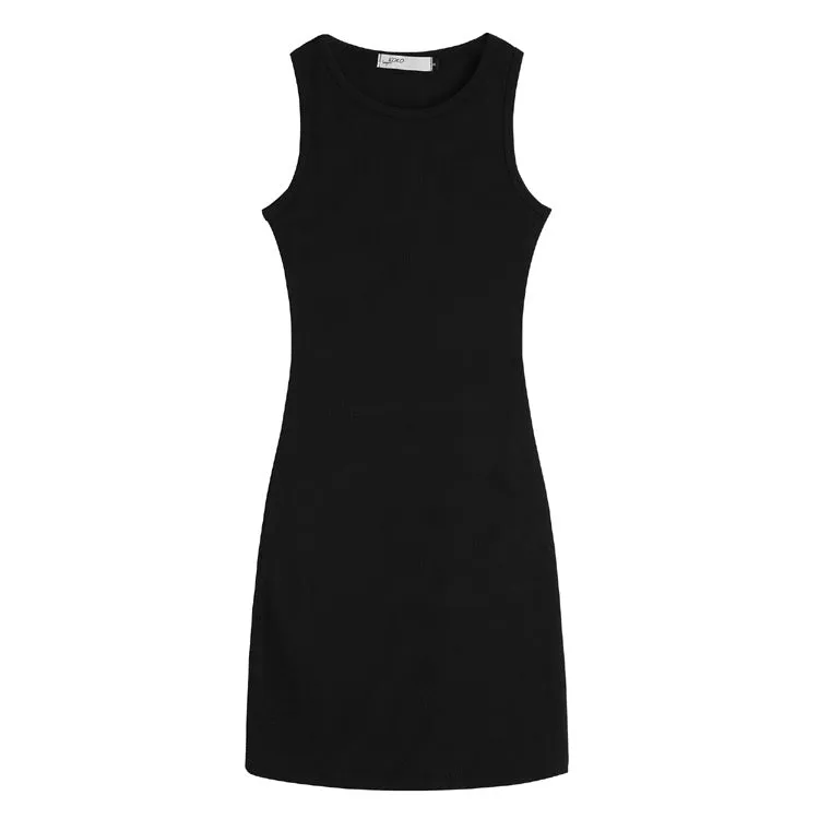 Classic Black Sleeveless Dress