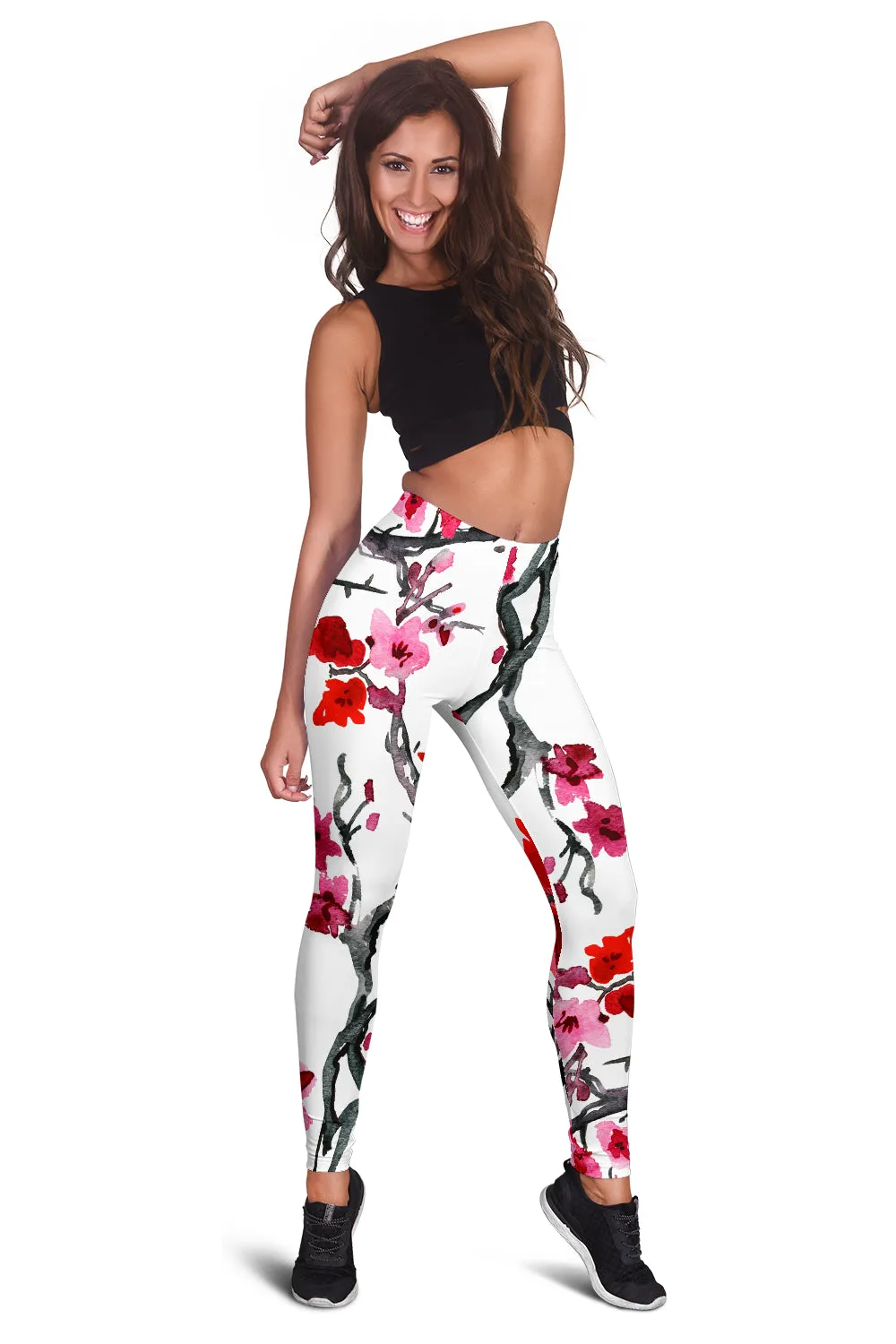 Pink Blossom Leggings