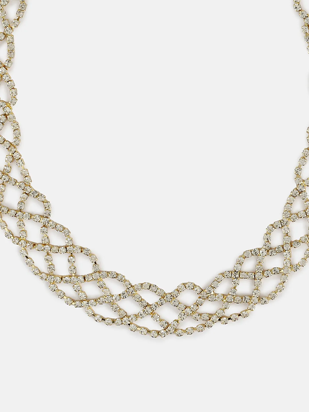 Bold Diamond Neck Choker