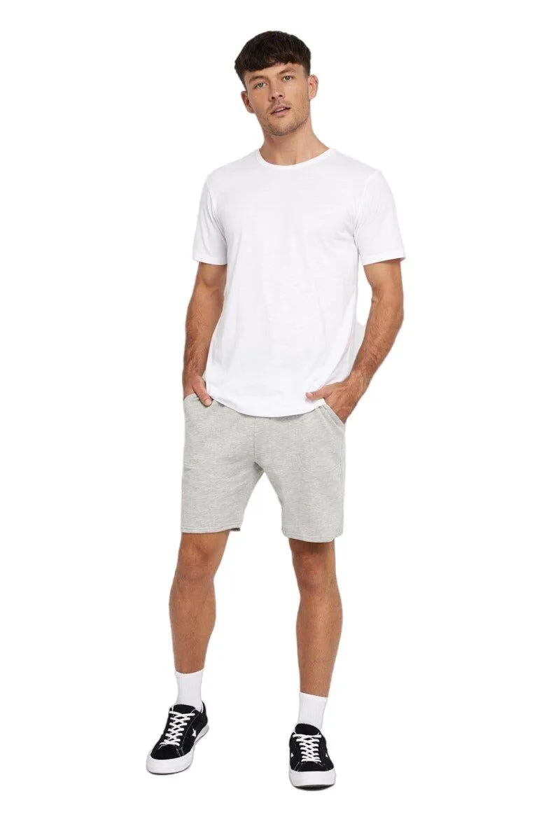 Bonds Mens Essentials Cotton Pockets Shorts Shadow Marle