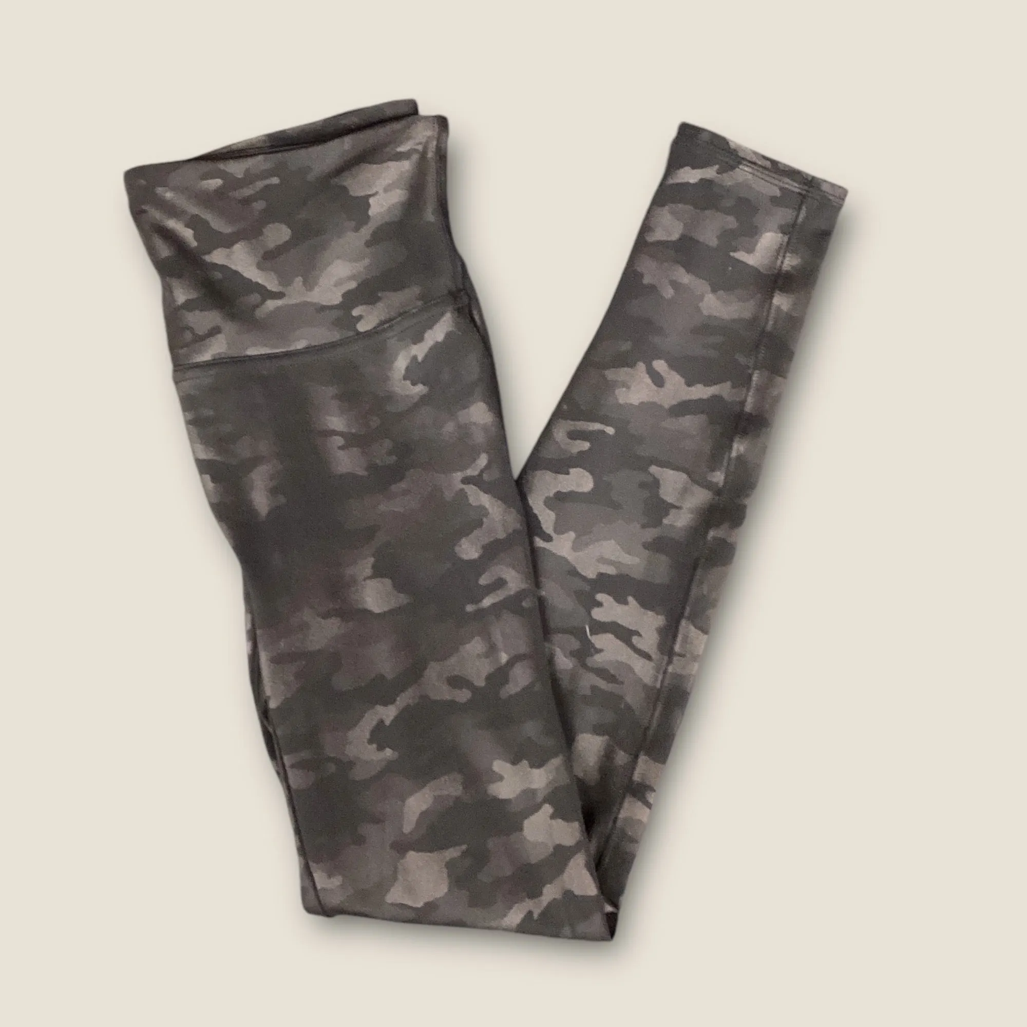 Camo Print Athletic Leggings by Spanx, Size M