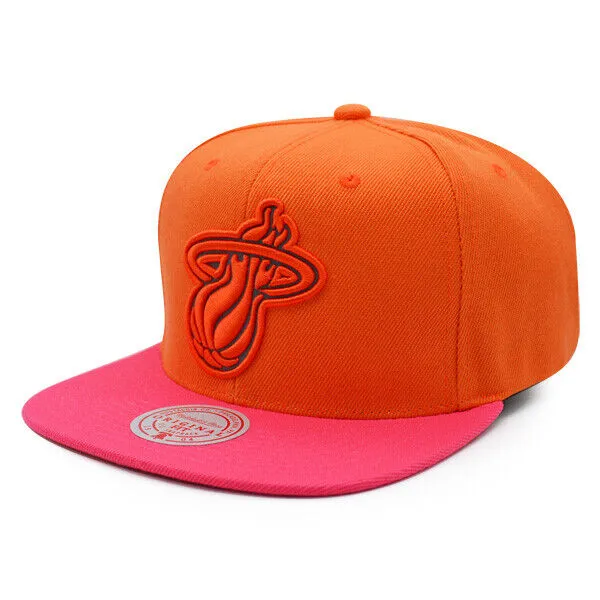 Miami Heat Reflective Snapback Cap