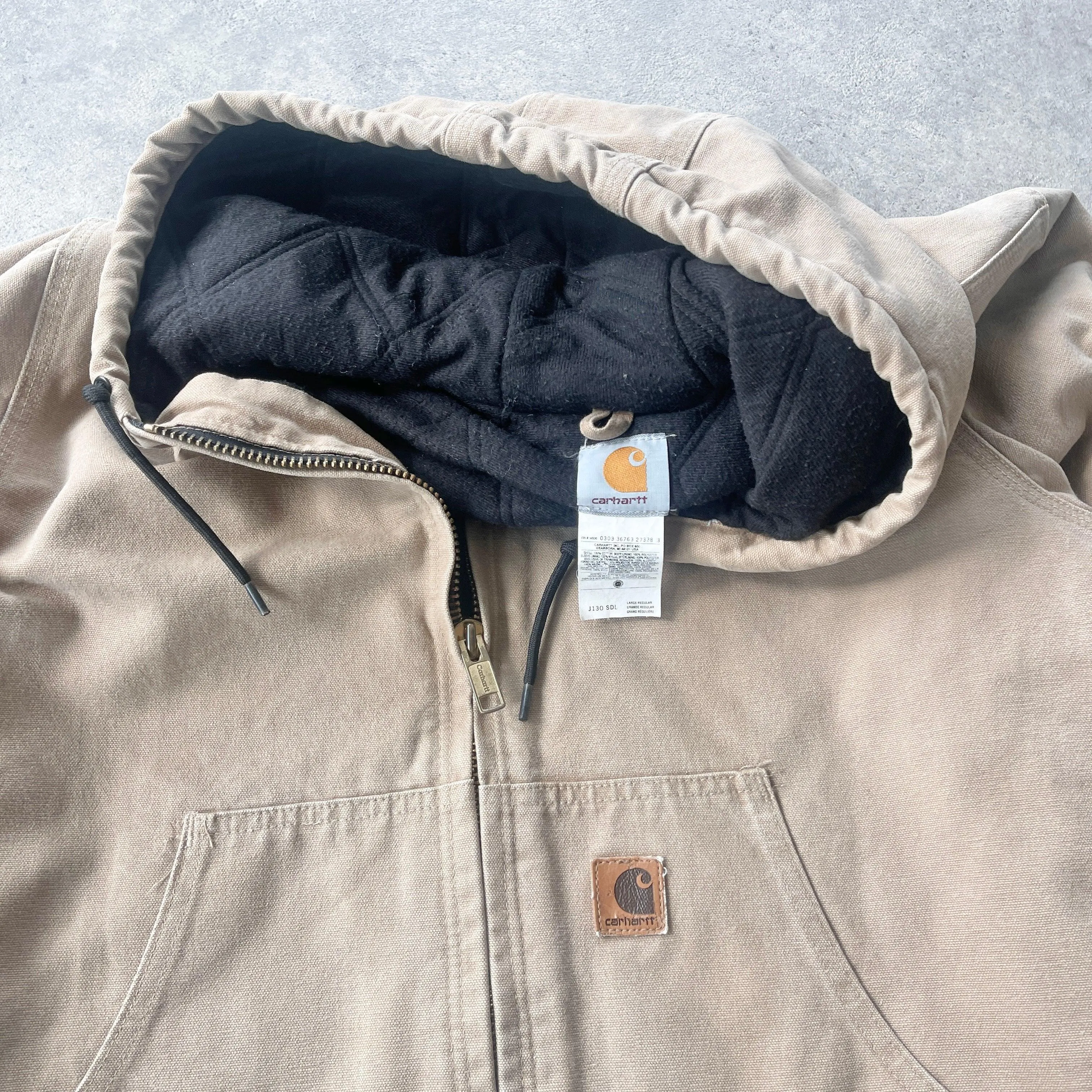 Carhartt 2003 heavy active quilted jacket (L)