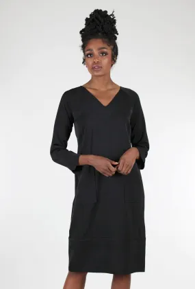 Caro Shirtdress, Black