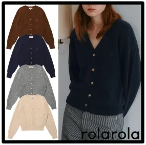 rolarola Street Logo Cardigans