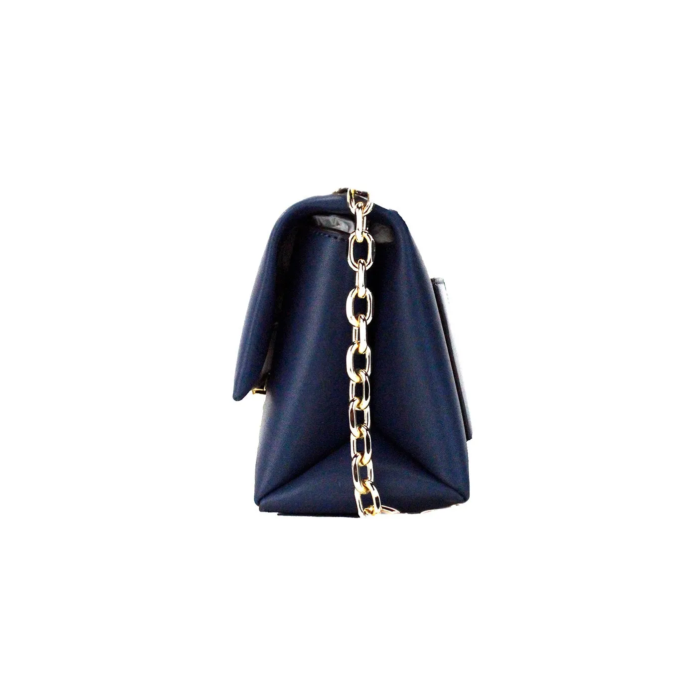 Navy Vegan Leather Convertible Crossbody Bag by Cece Small