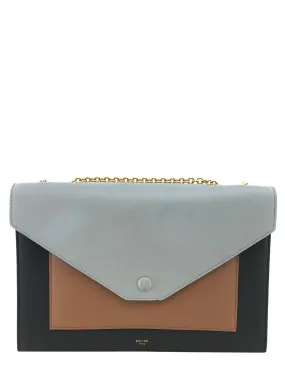 Stylish Leather Envelope Bag