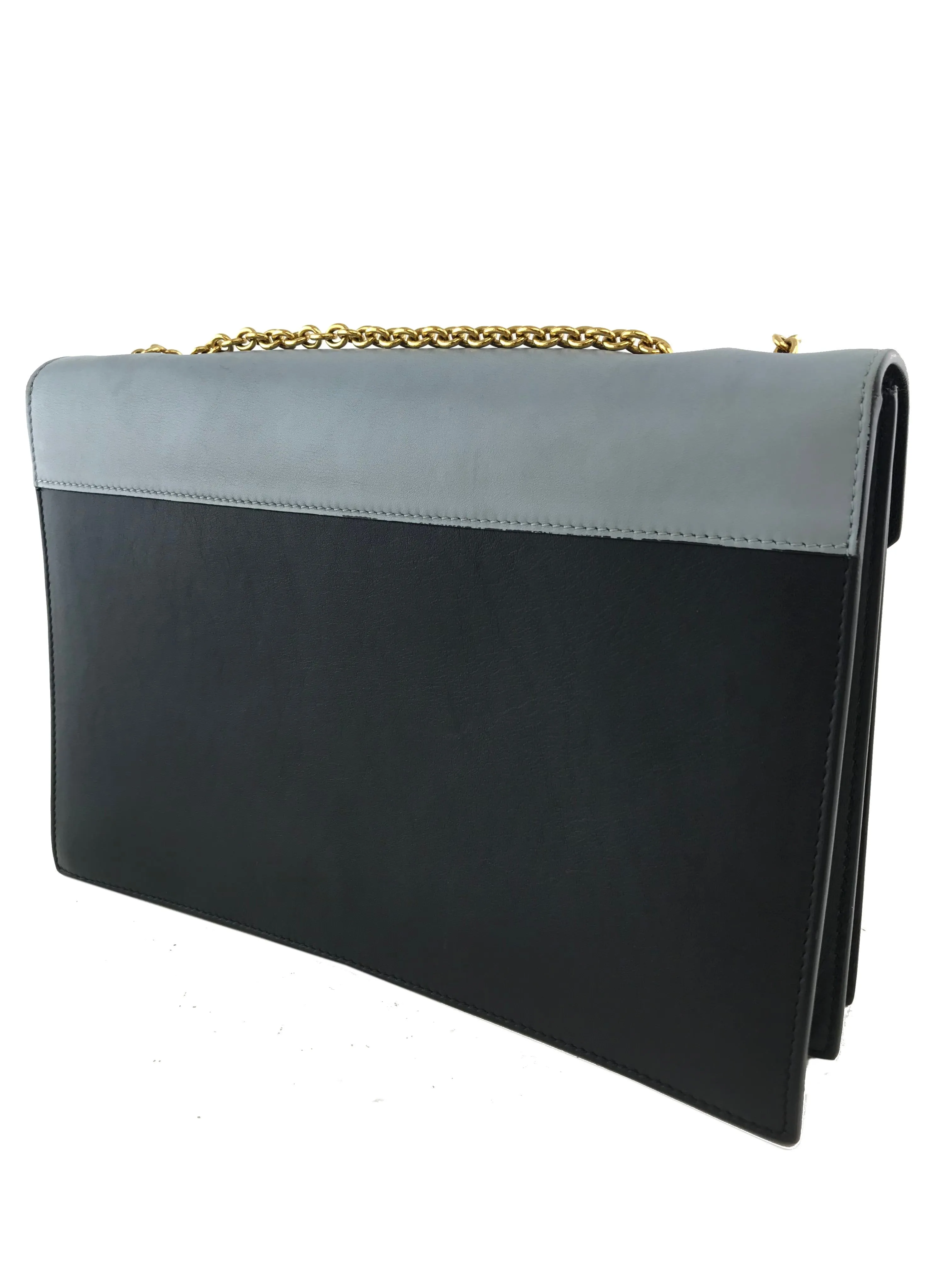 Stylish Leather Envelope Bag