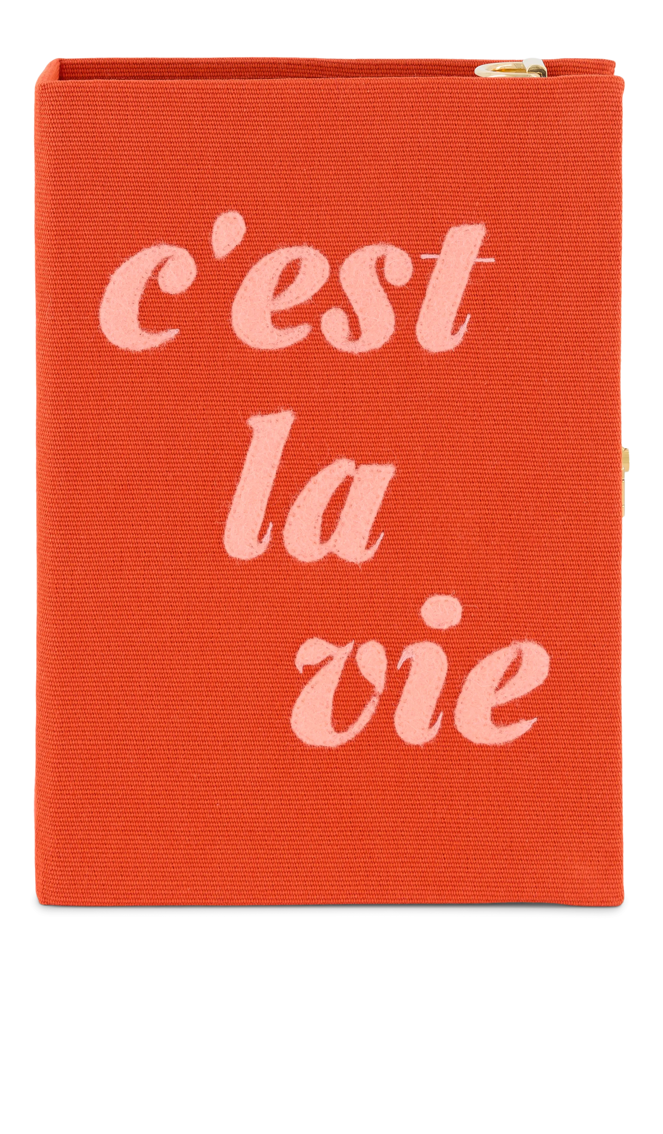 C'est La Vie Book Clutch