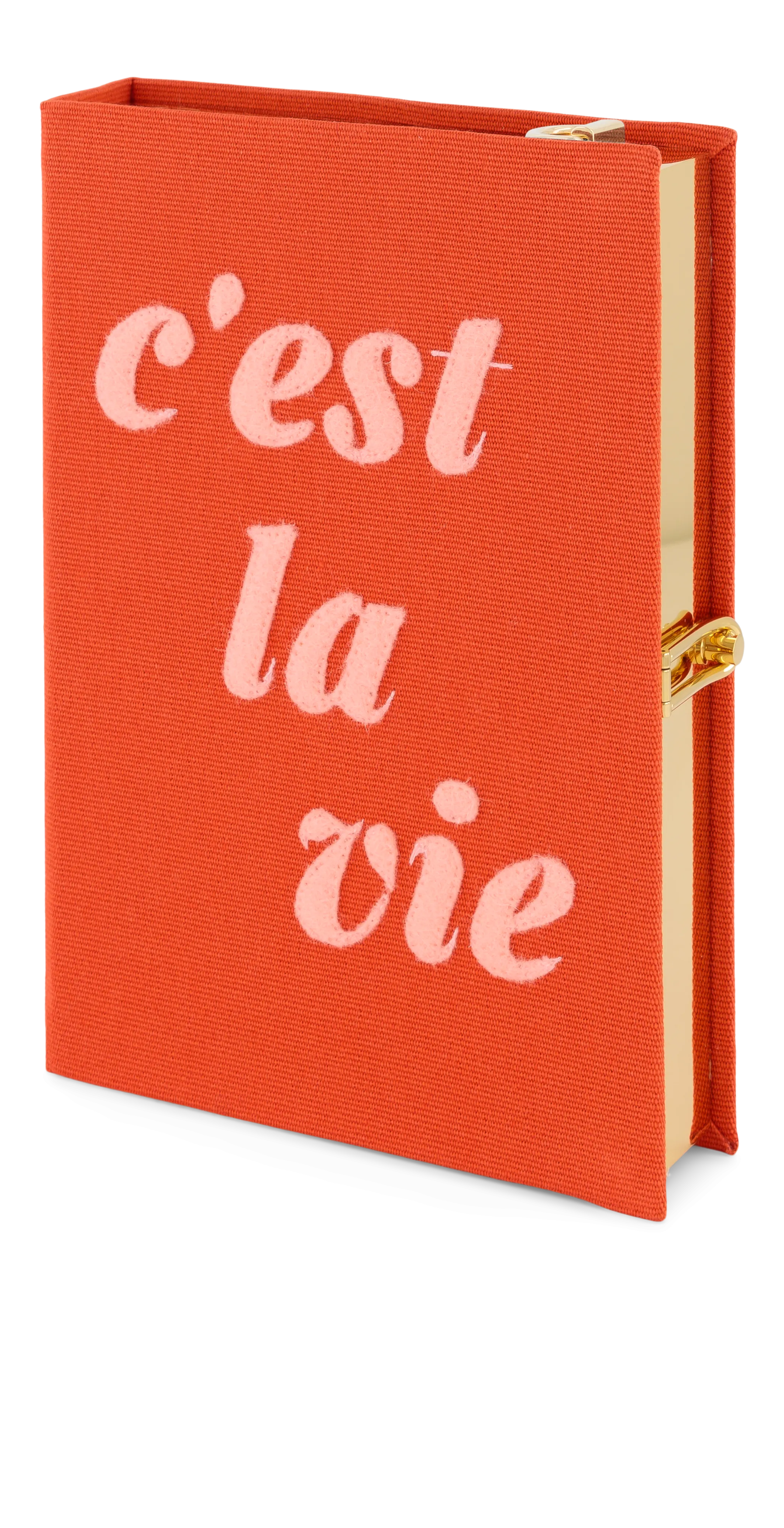 C'est La Vie Book Clutch