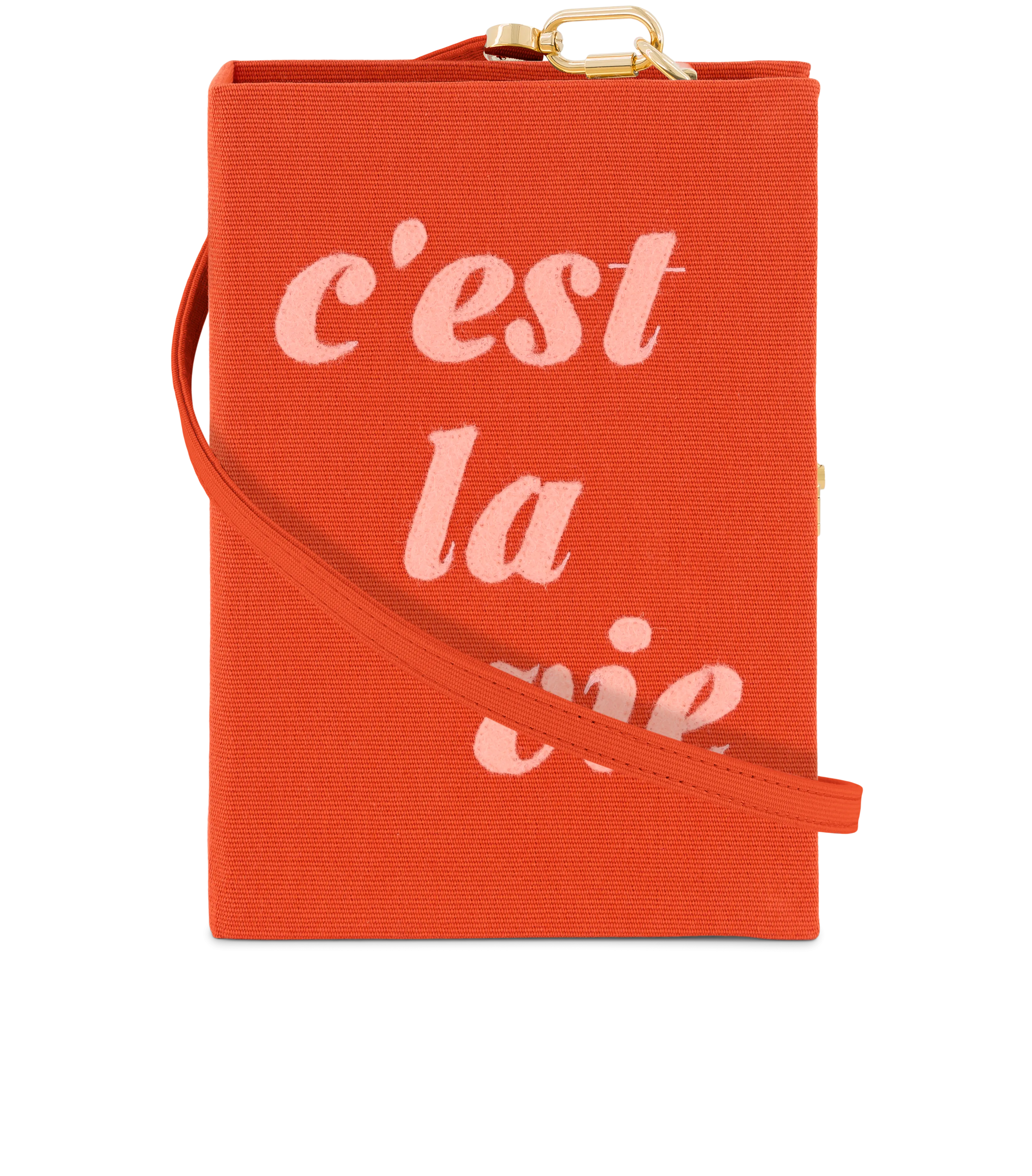 C'est La Vie Book Clutch