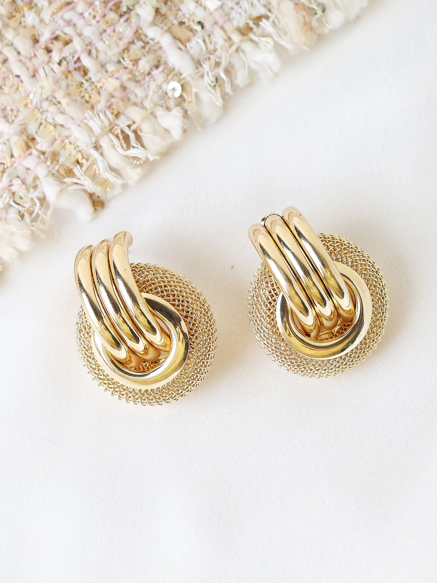 Spiral Shimmer Earrings