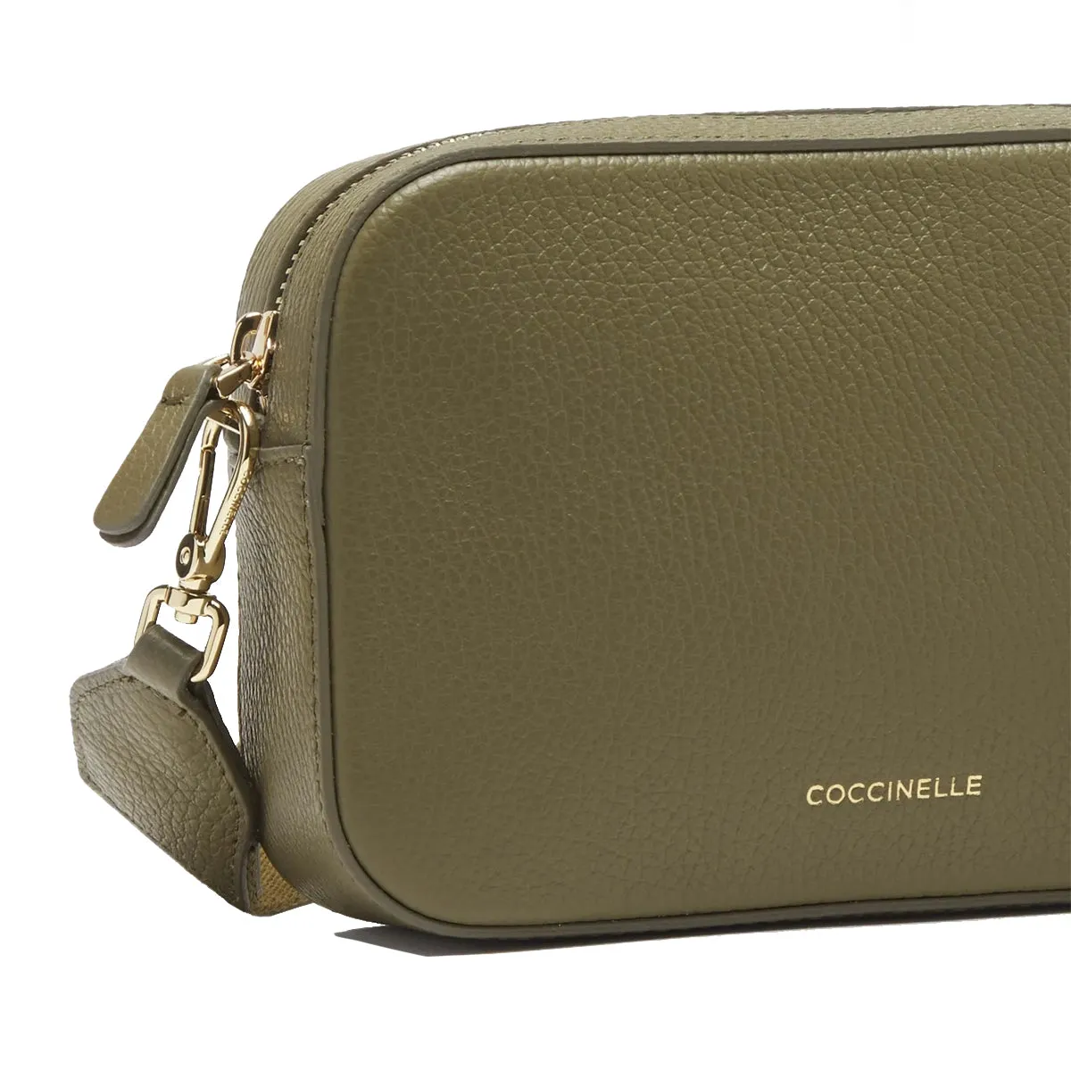 Coccinelle Shoulder Bag Tebe Small Laurel Green