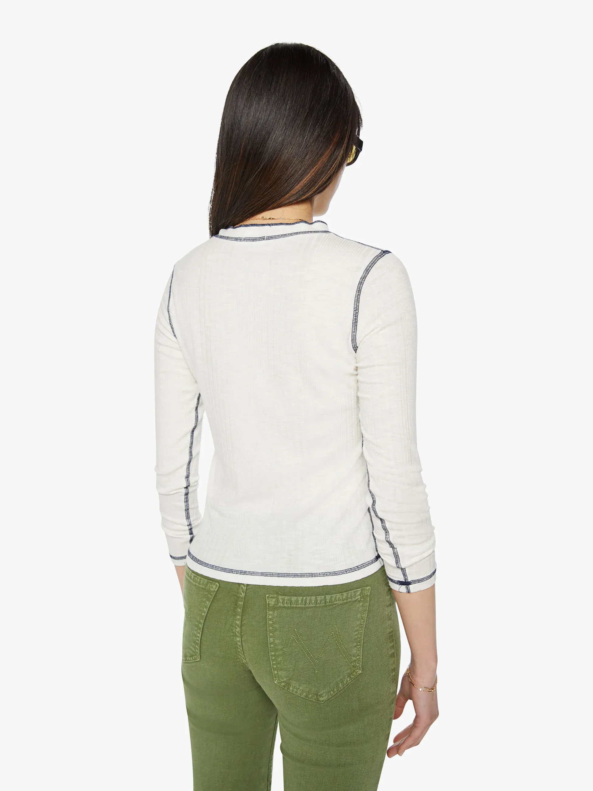 Itty Bitty Pixie Henley Shirt