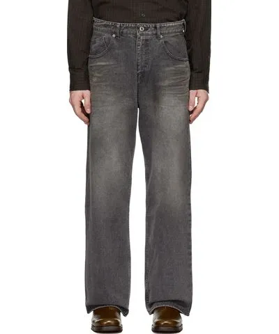 COOR Gray Embo Washed Jeans