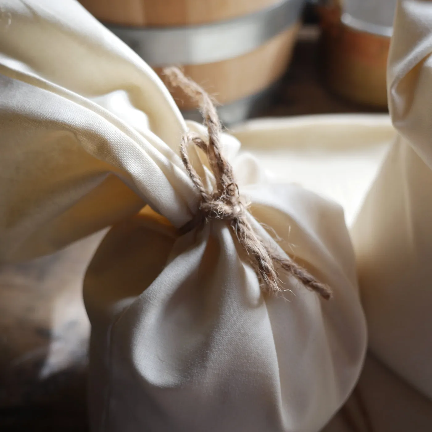 Cotton flour sacks