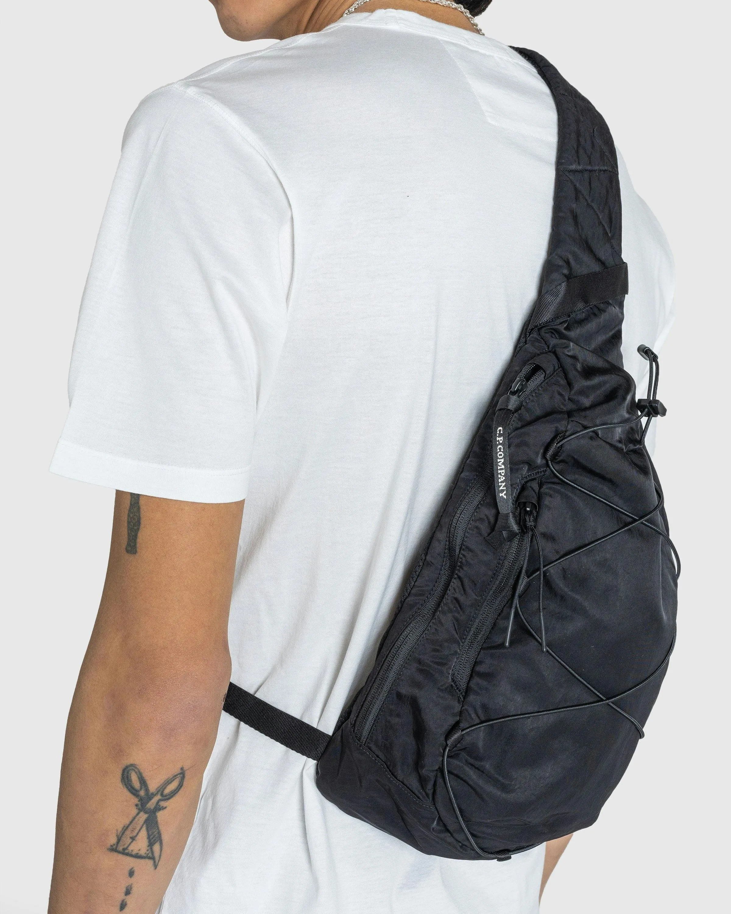 C.P. Company Nylon B Crossbody Rucksack Black Highsnobiety Shop