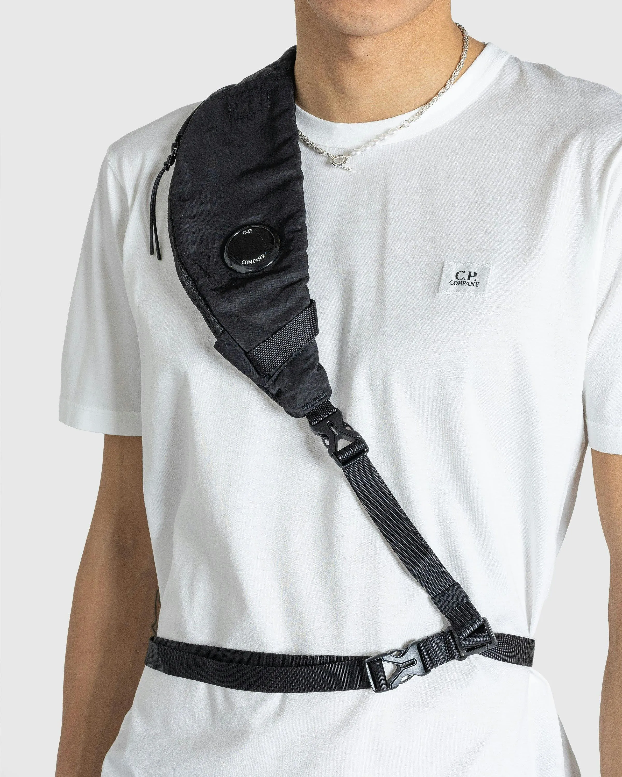 C.P. Company Nylon B Crossbody Rucksack Black Highsnobiety Shop