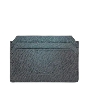 Dark Green Leather Card Holder