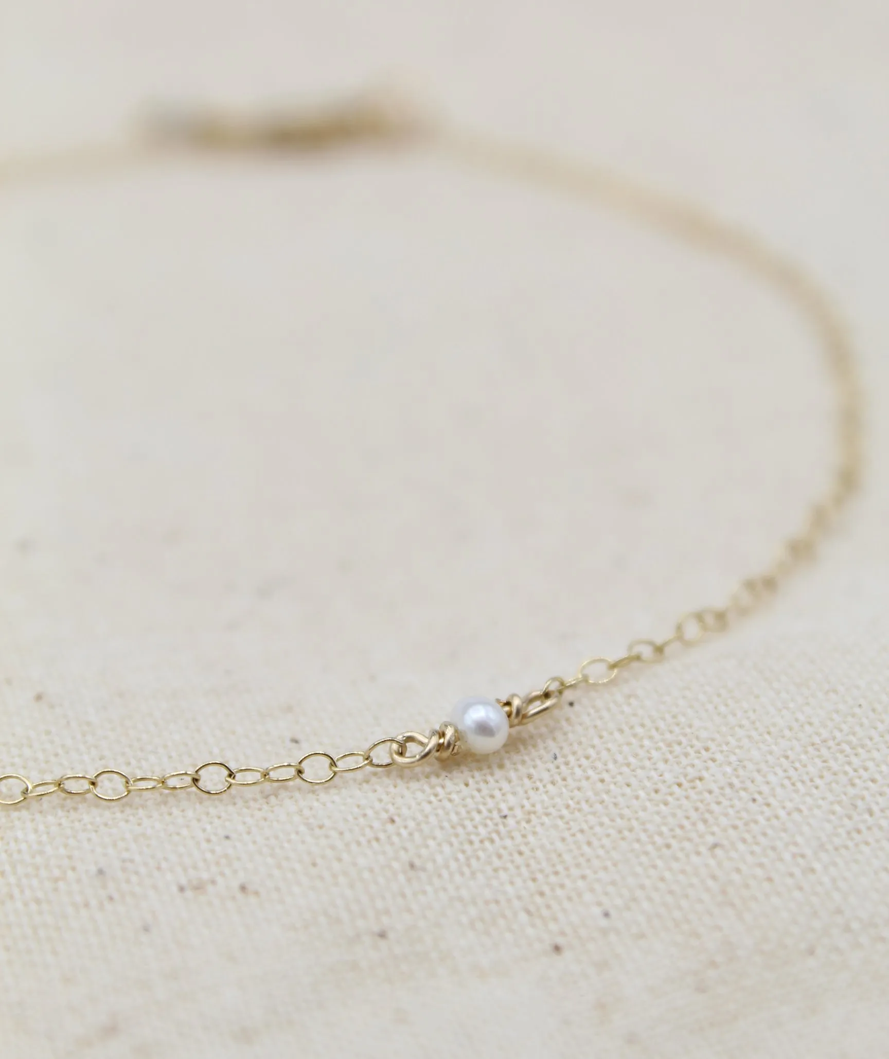 Elegant 10K Gold Anklet