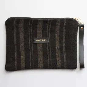 Double Striped Clutch