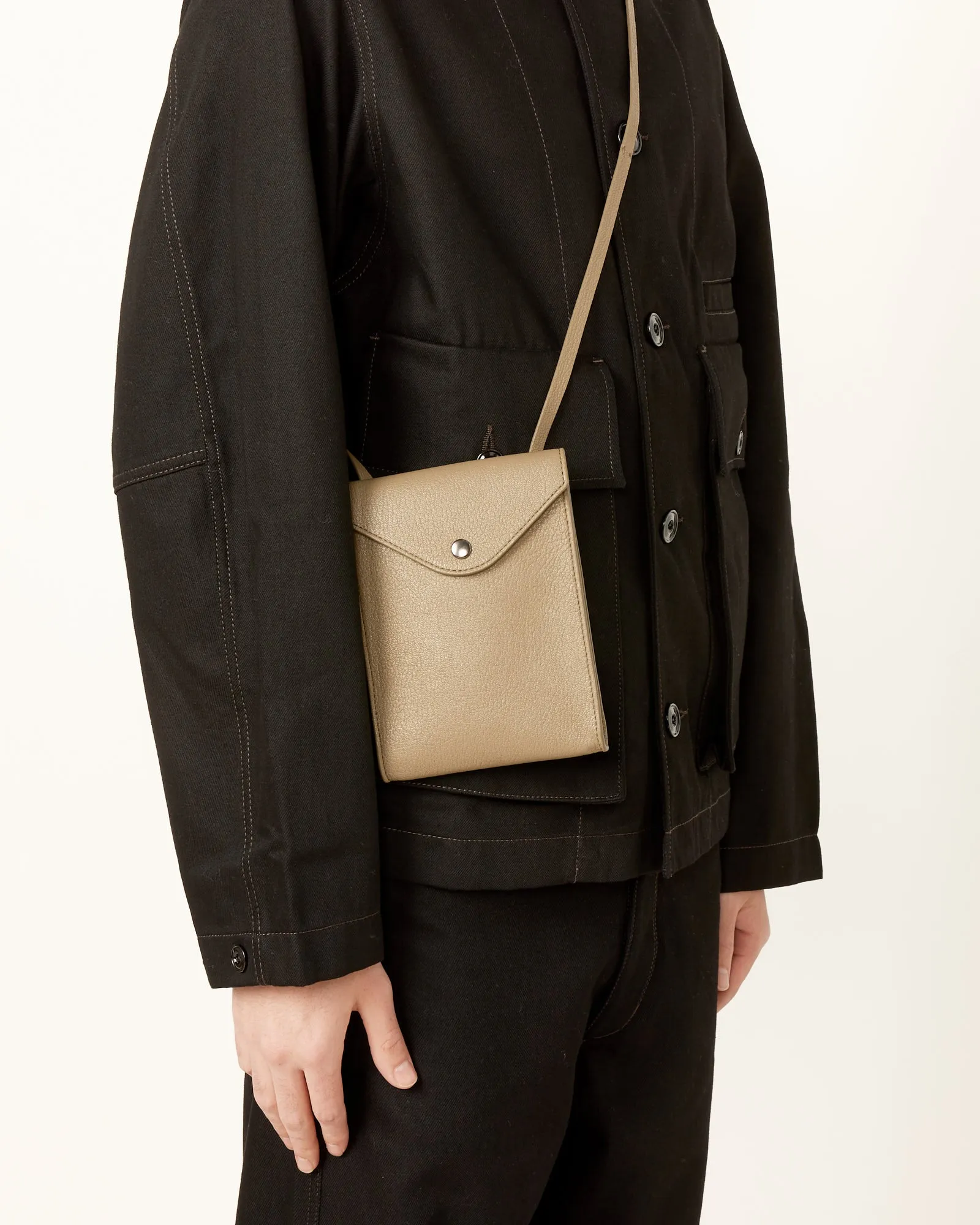 Enveloppe Bag With Strap Dusty Khaki