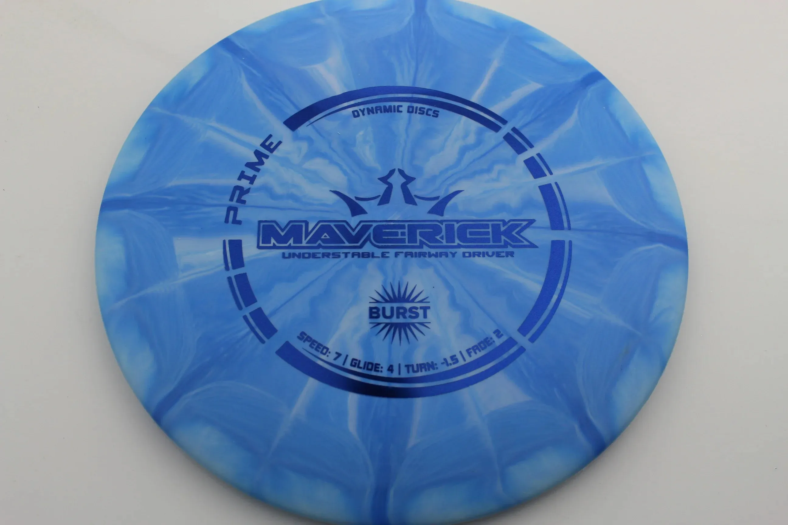 Dynamic Maverick Disc Golf Disc with specific flight numbers